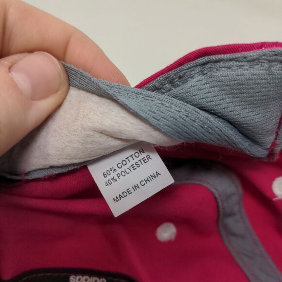 Adidas Climalite Women's Strapback Hat Pink Adjustable Embroidered Logo - Picture 8 of 8